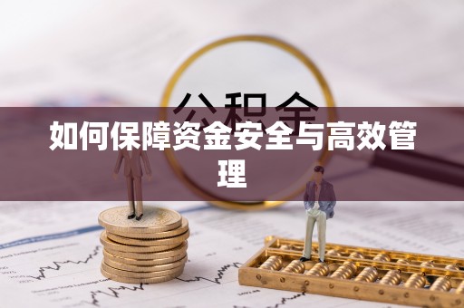 瓯海如何保障资金安全与高效管理